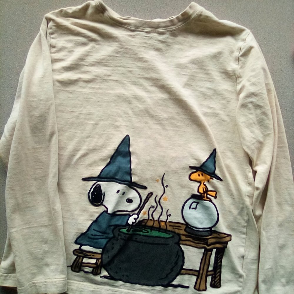 Hanna andersson peanuts Halloween shirt